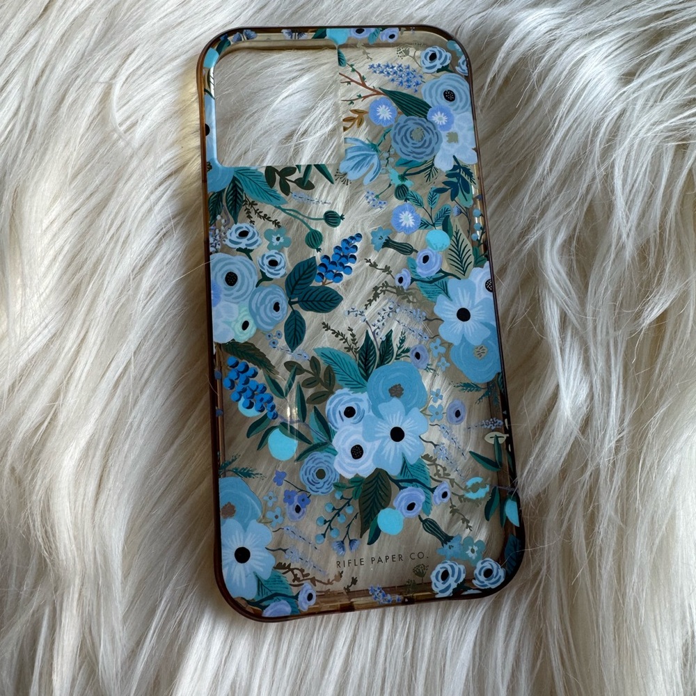 Rifle Paper Co. (Garden Party Blue) iPhone 12 Pro Max Case